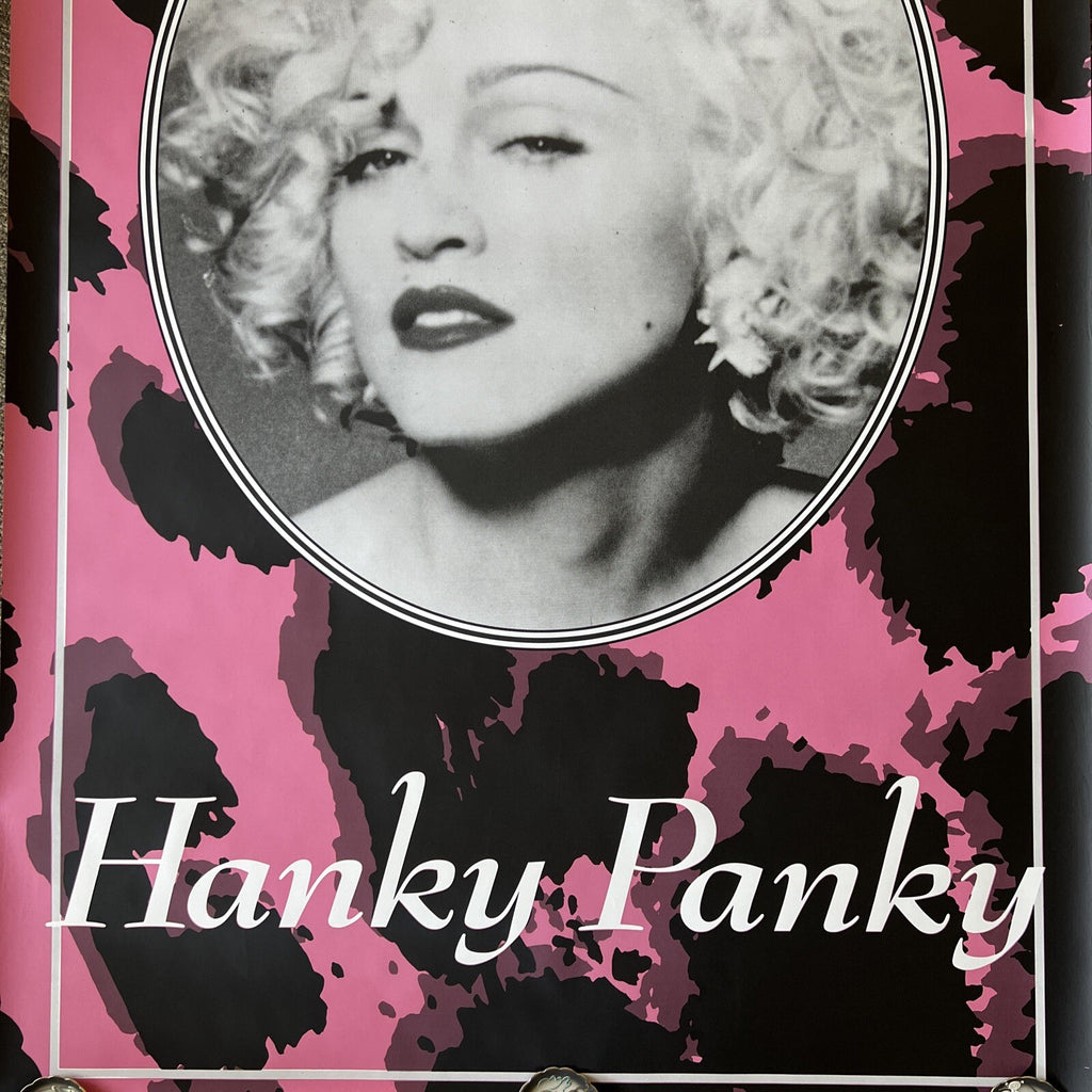 Hanky Panky Madonna ,” I’m Breathless “ Album , 1990 Vintage Promo Poster #27 7
