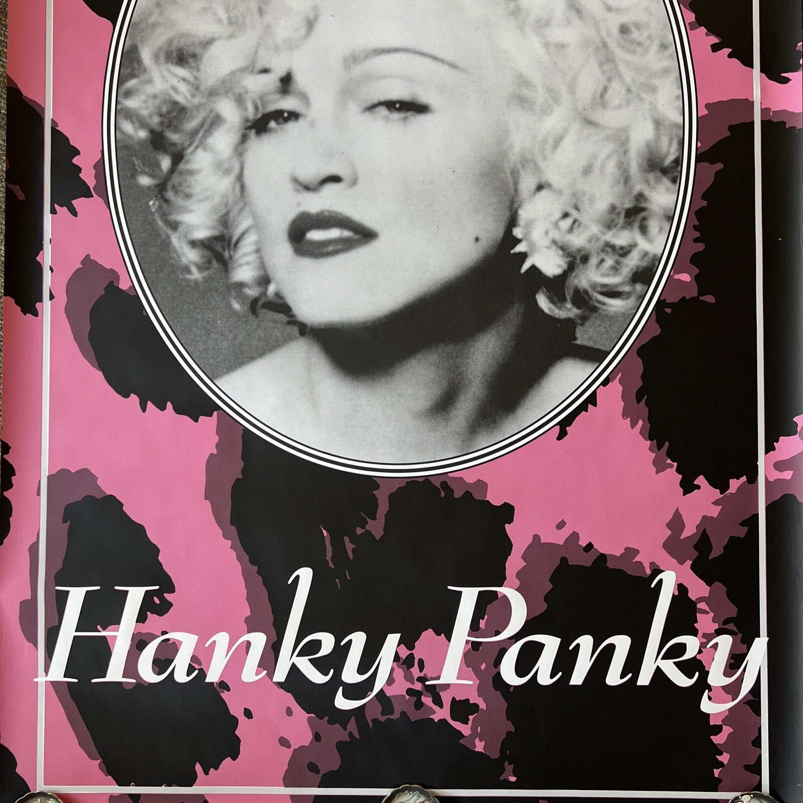 Hanky Panky Madonna ,” I’m Breathless “ Album , 1990 Vintage Promo Poster #27 7