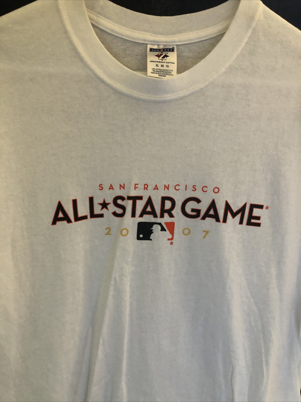 VINTAGE 2007 MLB ALL-STAR GAME SAN FRANCISCO T SHIRT Size XL1