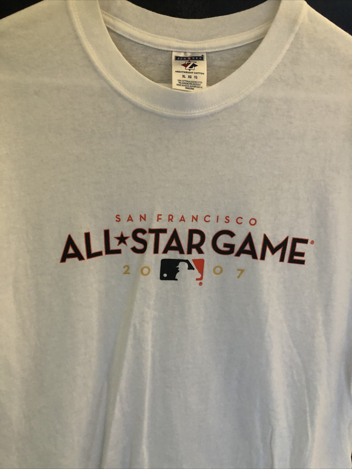 VINTAGE 2007 MLB ALL-STAR GAME SAN FRANCISCO T SHIRT Size XL1