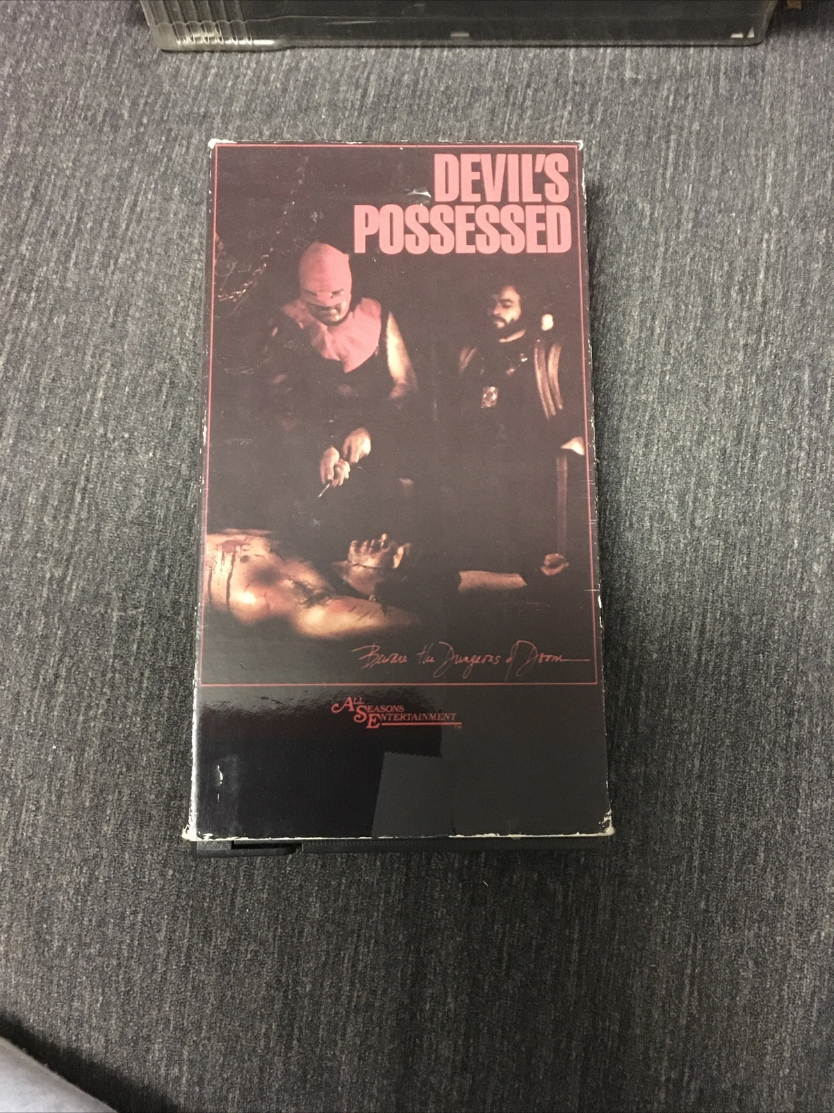 Devil's Possessed 1974 VHS Video Rare Horror Paul Naschy0