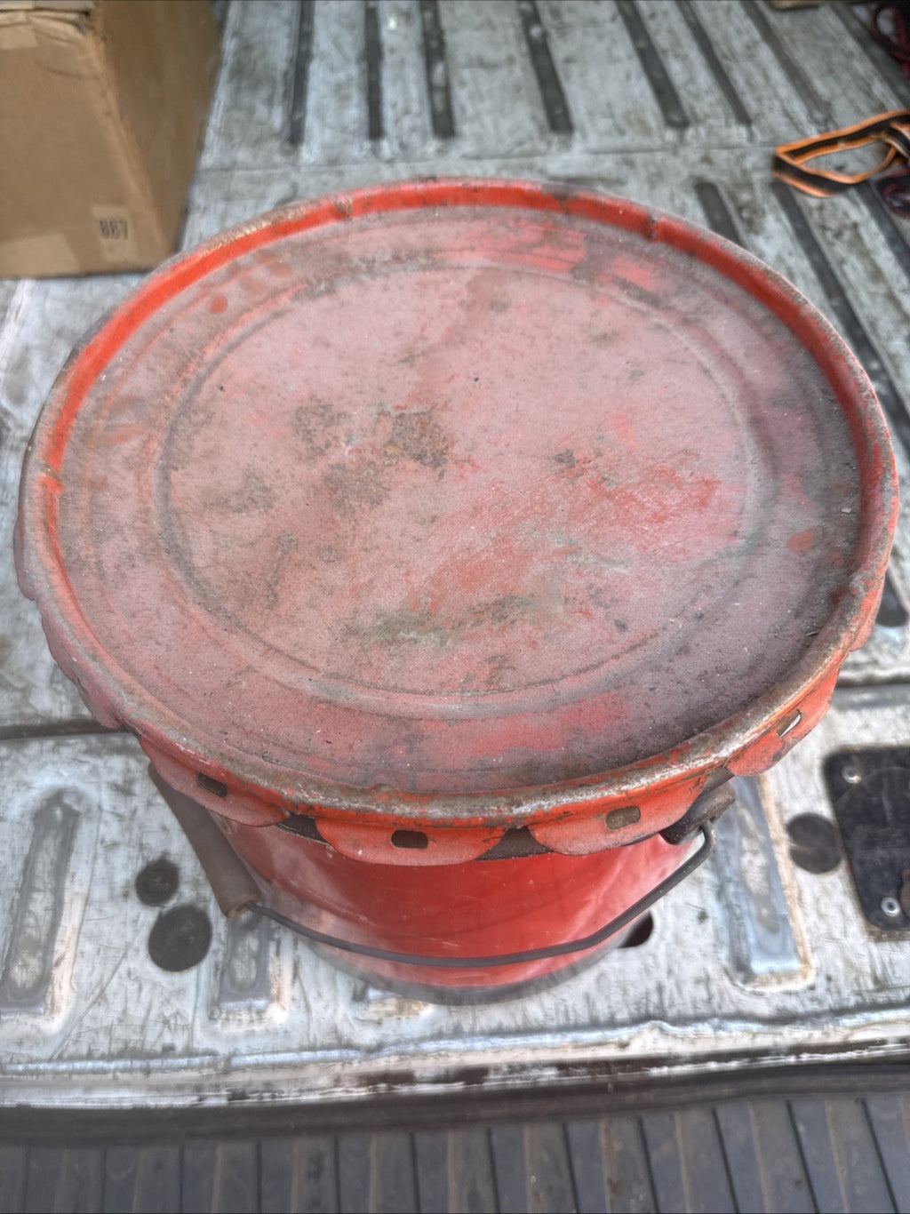 Vintage Veedol Flying A multipurpose Gear  Lubricant Grease Oil Can 35 LBS.7
