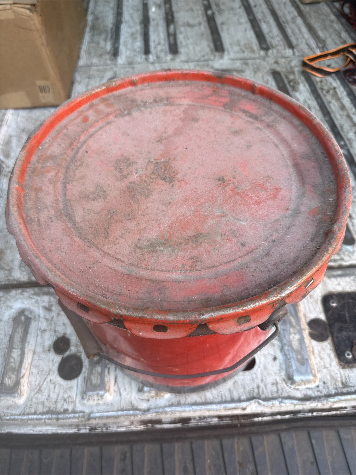 Vintage Veedol Flying A multipurpose Gear  Lubricant Grease Oil Can 35 LBS.7