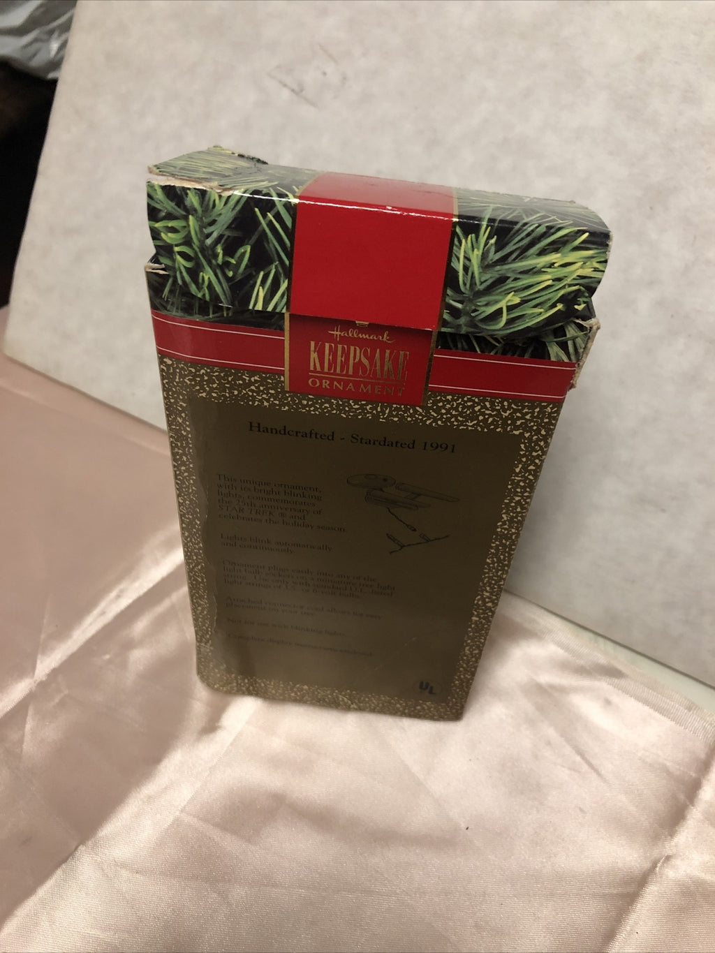Hallmark  1991 Starship Enterprise, Star Trek New Opened Box1
