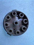 Vintage 8-Cylinder Bakelite Distributor Cap – Early Ignition Era Hot Rod Rat Rod0
