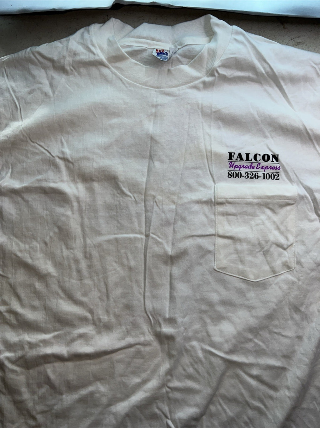 Vintage Falcon “Unix RAIDers” Falcon Upgrade Express T-Shirt XL 90s Tech Promo1