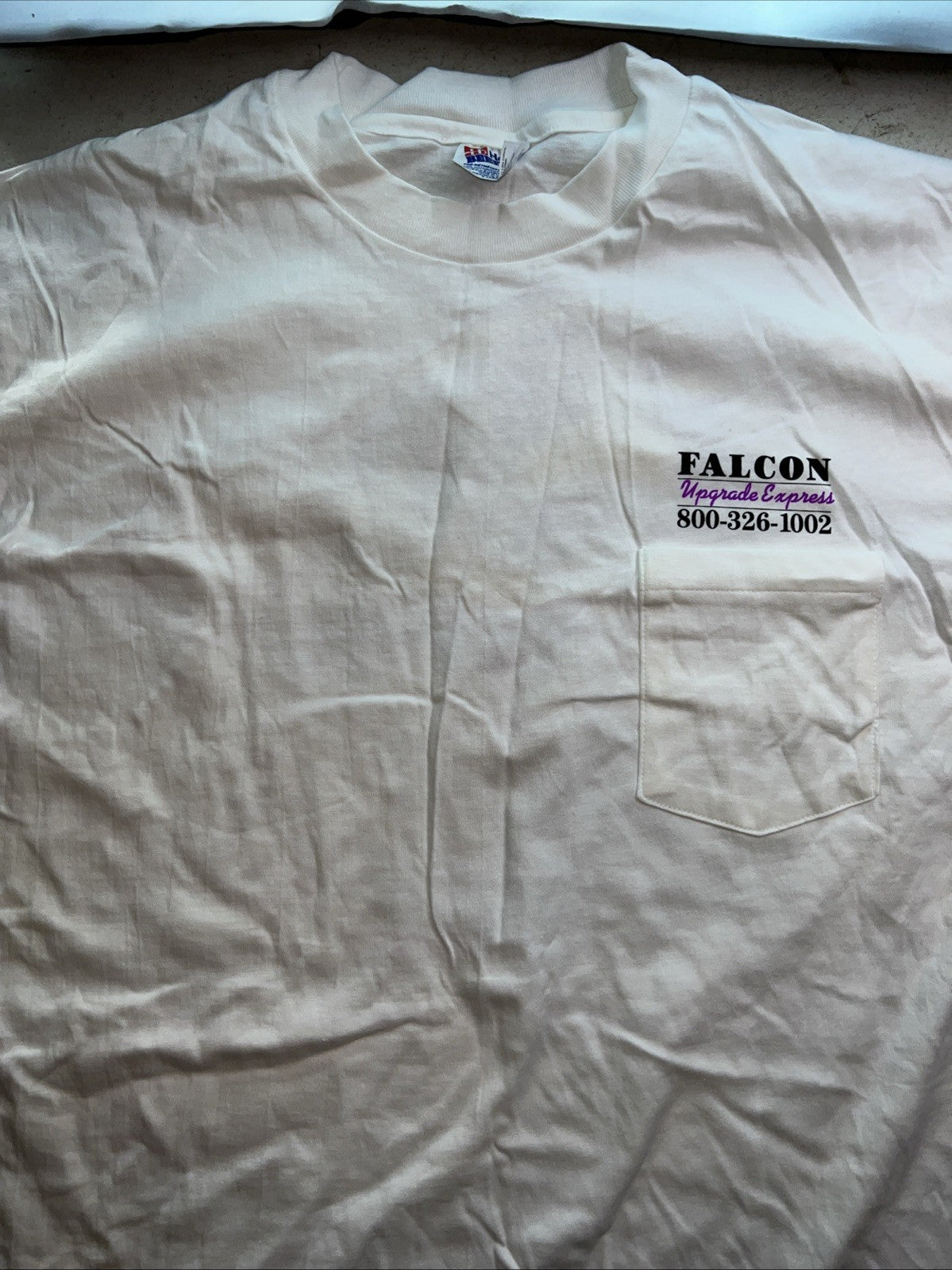Vintage Falcon “Unix RAIDers” Falcon Upgrade Express T-Shirt XL 90s Tech Promo1