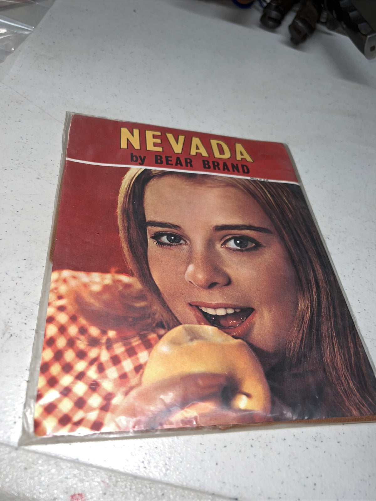Nevada by Bear Brand Seamfree Micromesh Vintage Stockings Pantyhose 11-37”1