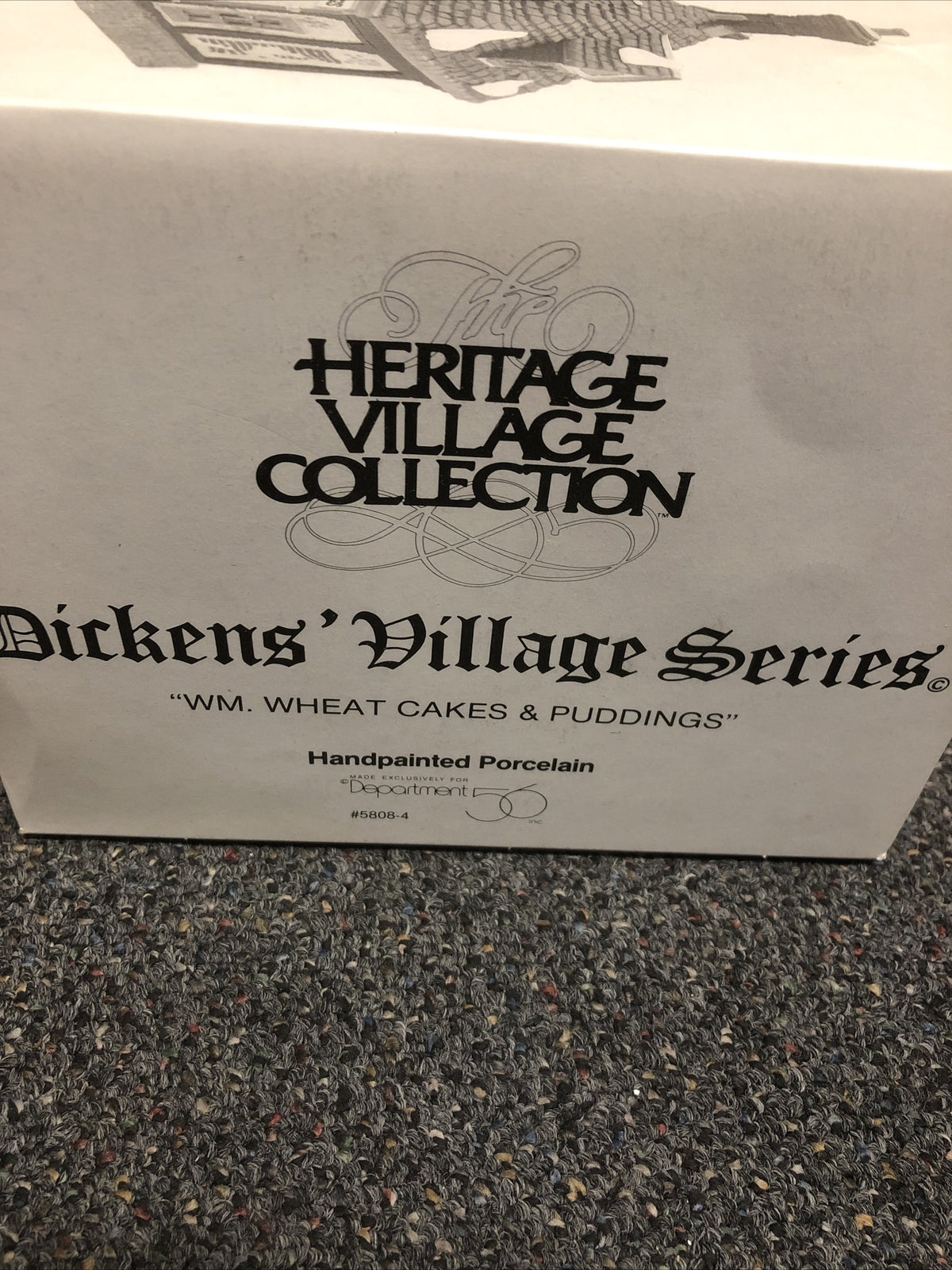 Department 56 Heritage Village Collection WM Wheat Cakes and Puddings1