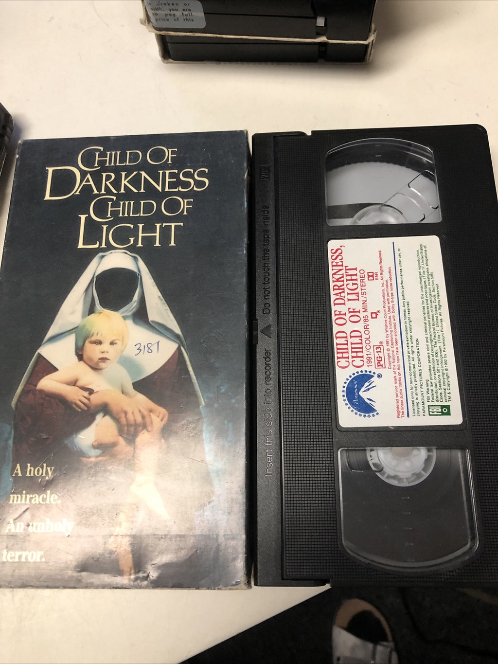 Child Of Darkness, Child Of Light Horror VHS 1991 Tony Denison Brad Davis2