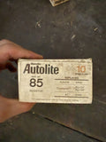 NOS Vintage Autolite 85 Spark Plugs Box of 10 Replaces Champion0