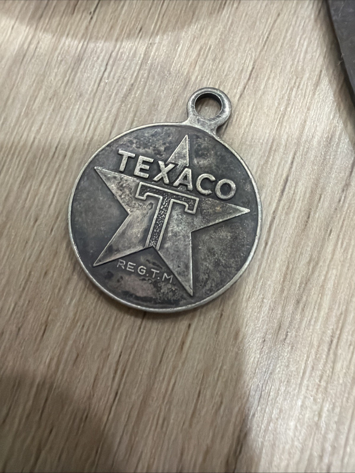 1940's Texaco Gas Oil Service Station Attendant Badge Tag Lot1
