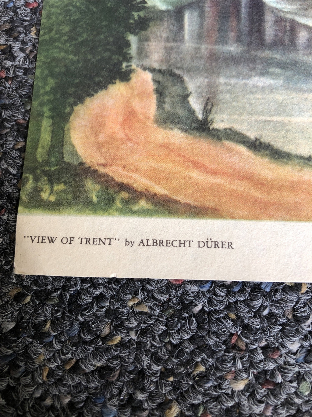 VIEW OF TRENT By ALBRECHT DURER 1937 NATIONAL COMMITTEE FOR ART2