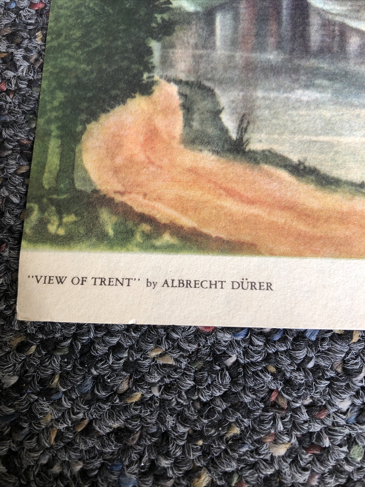 VIEW OF TRENT By ALBRECHT DURER 1937 NATIONAL COMMITTEE FOR ART2