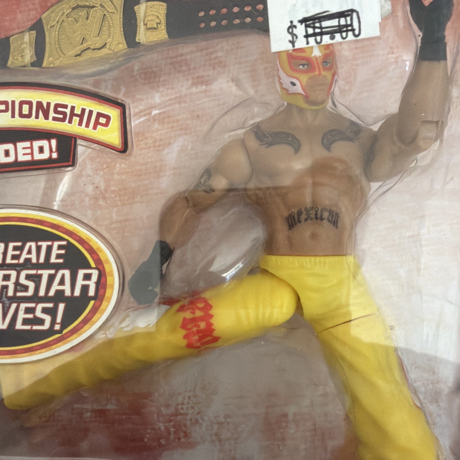 Mattel WWE Championship Match Alberto Del Rio Vs Rey Mysterio Flexforce Figures3