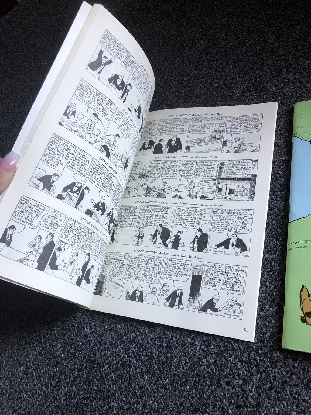 LITTLE ORPHAN ANNIE LOT OF 2 BY HAROLD GRAY1