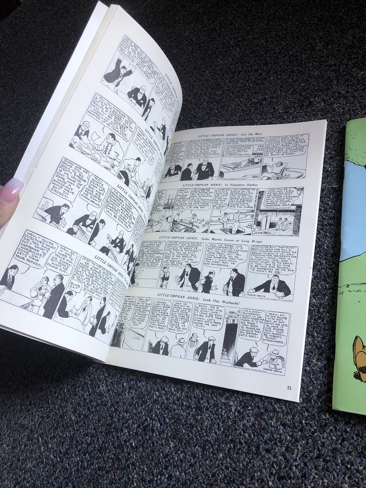 LITTLE ORPHAN ANNIE LOT OF 2 BY HAROLD GRAY1