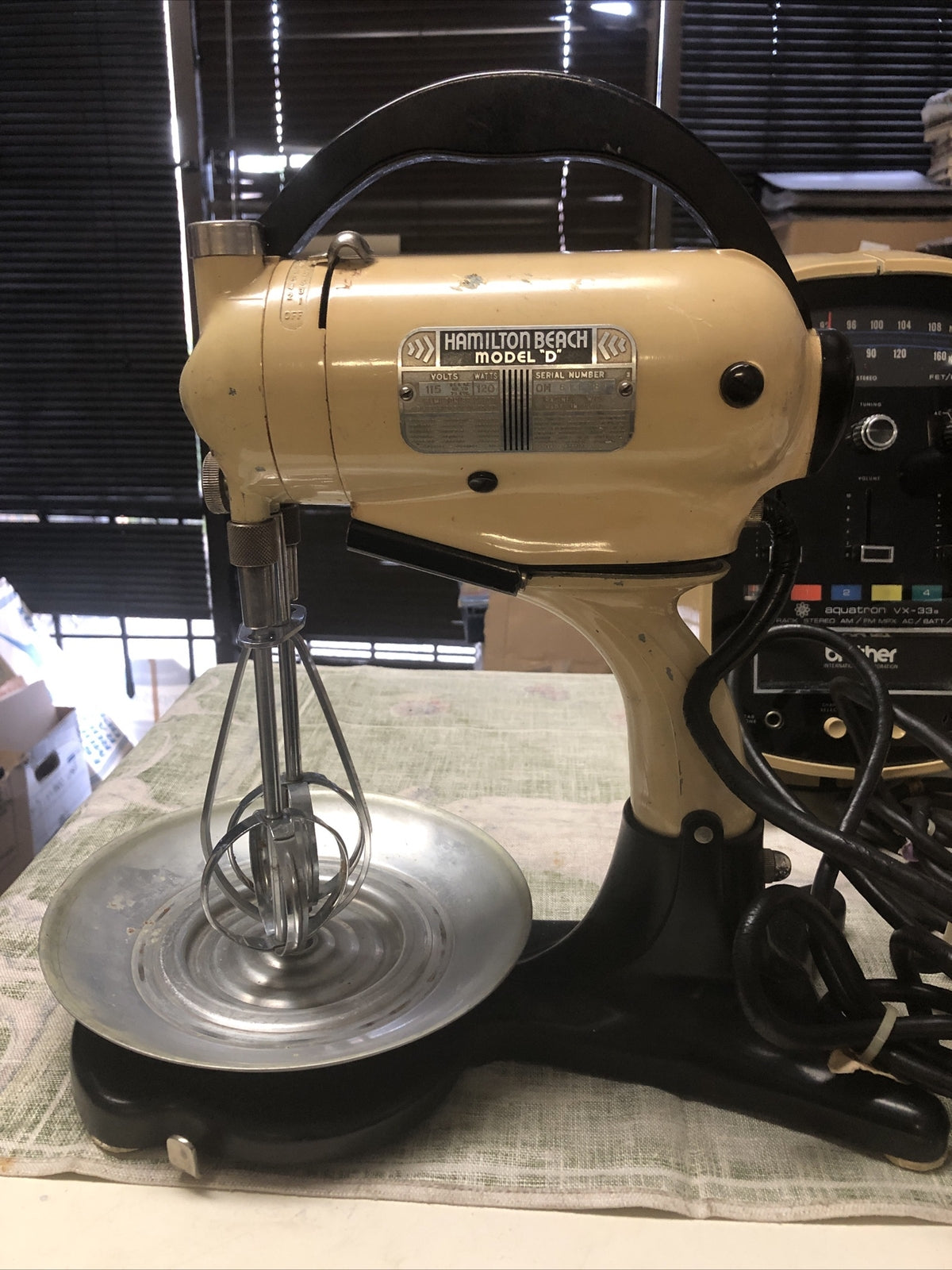 Vintage Hamilton Beach Model "D" Stand Mixer0