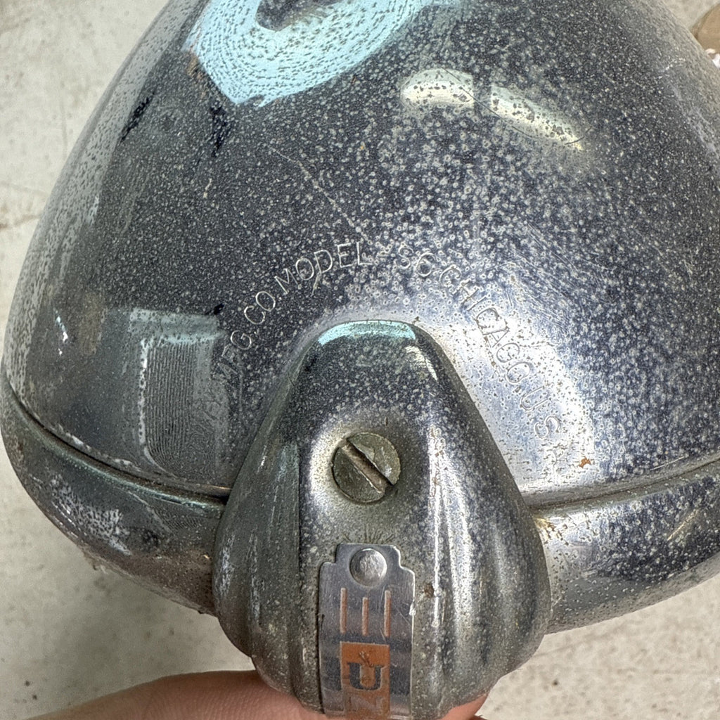 Nice vintage 1950's Unity car or truck spotlight , 5.5" bulb6