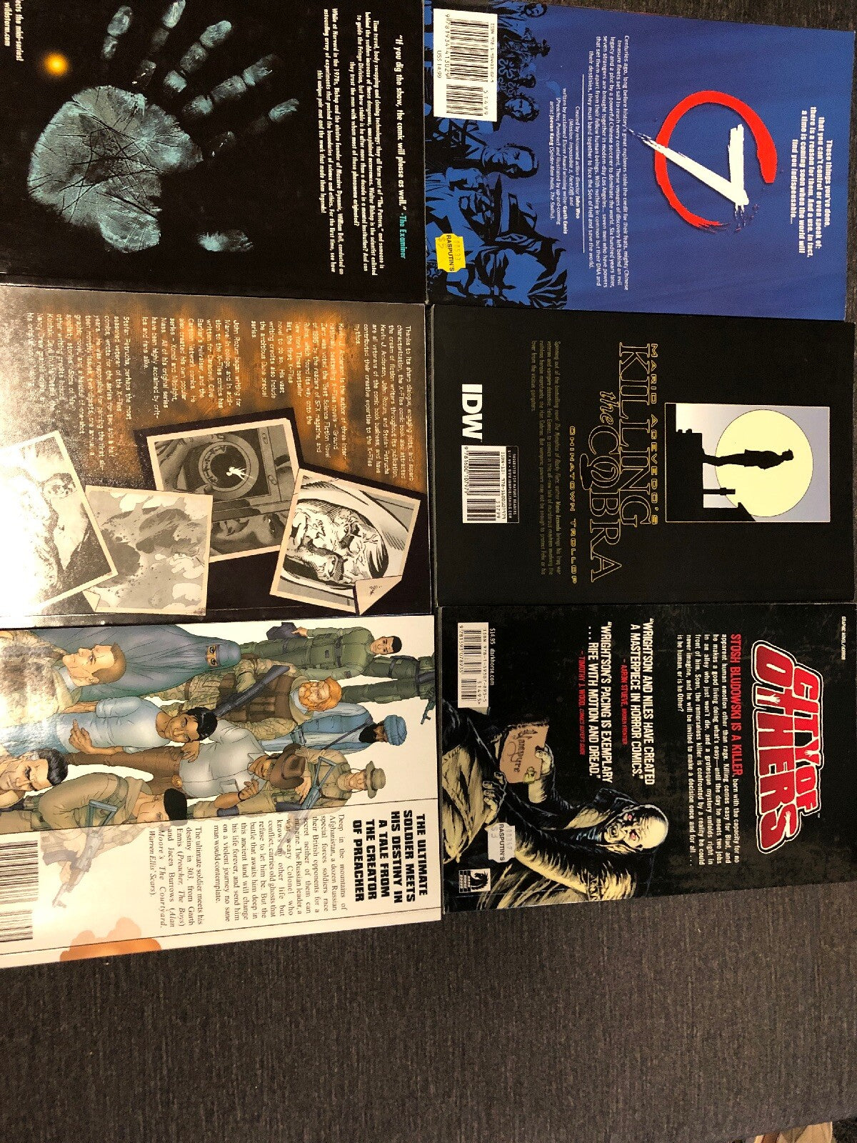 Lot Of 6 Comics : Multiple Wildstorm Avatar CheckerBPG Virgin IDW Dark Horse7