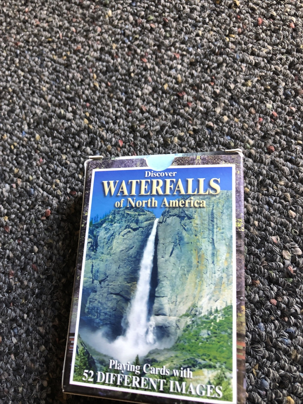 Vintage Discover Waterfalls of North America Playing Cards 52 Different Images1