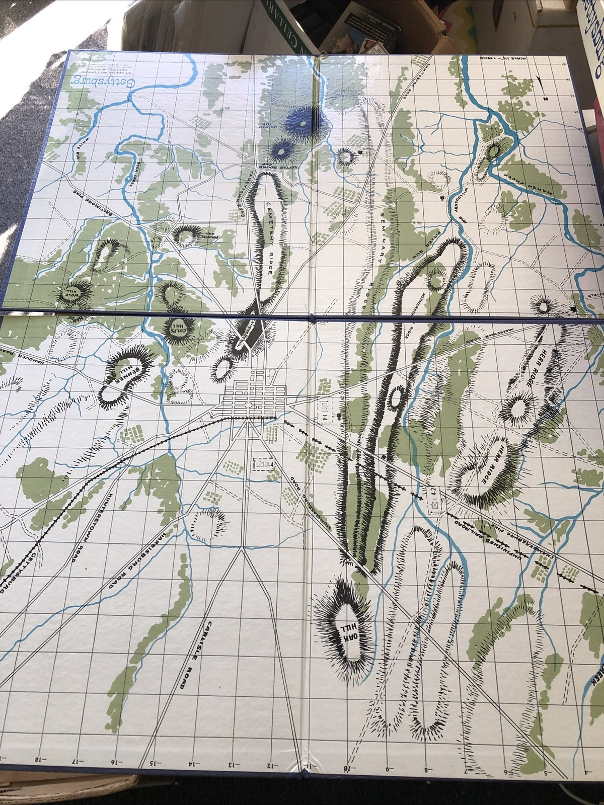 Gettysburg Board Game 1964 By Avalon Hill4