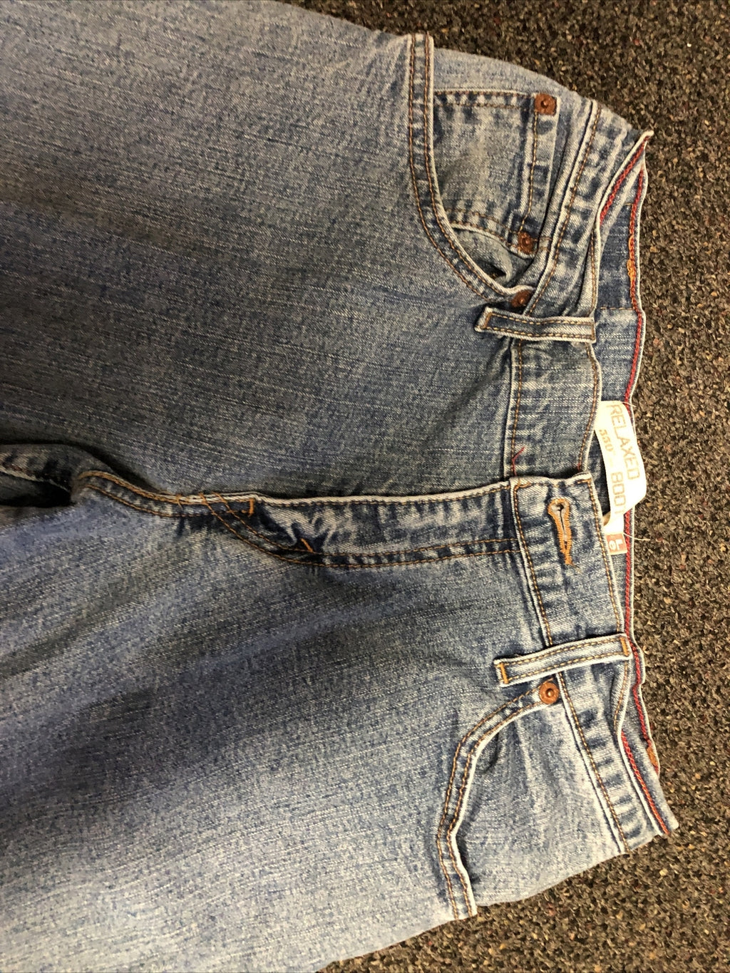 Women's Levi's Relaxed Boot Cut Jeans 550 Size 8M2