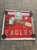 #167 1980 EAGLES Live Record Store Promo Poster 24 X 24”0
