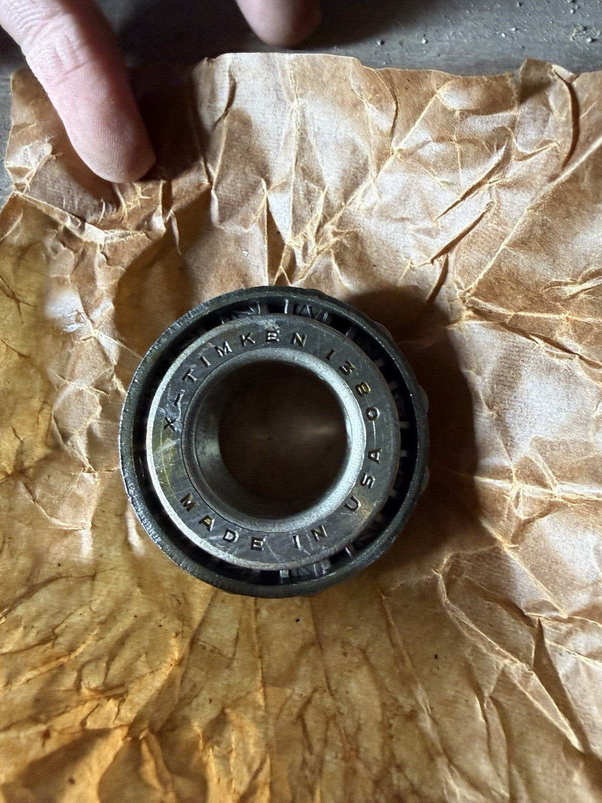 NEW Timken 1380 Tapered Roller Bearing Cone 7/8" ID Single Row USA Made2