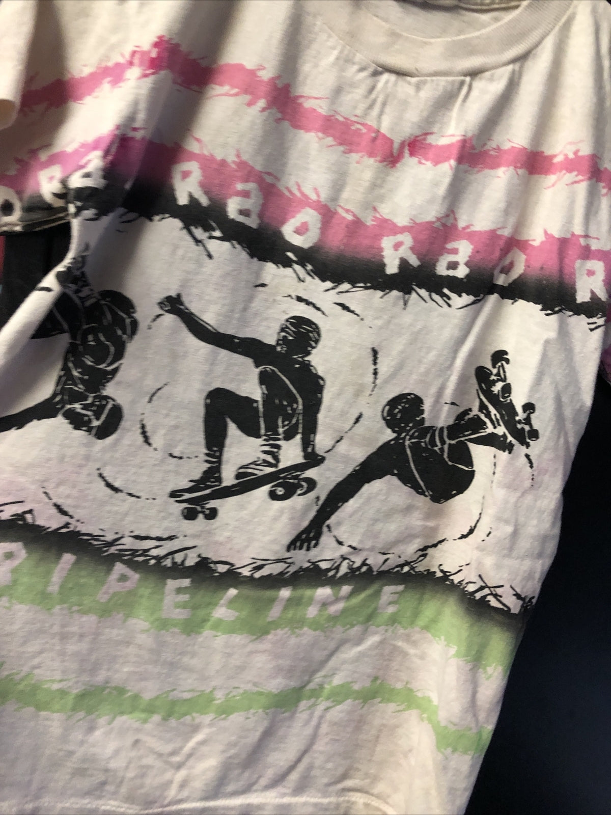 Rare Vintage Rad Pipeline Skatepark Skateboard T-Shirt Skateboarding Size Medium2