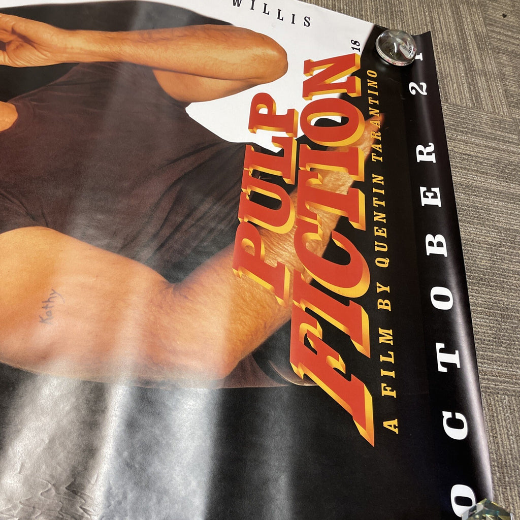 (1994) Pulp Fiction Theater Promotional Movie Poster 40x60 Very Rare7