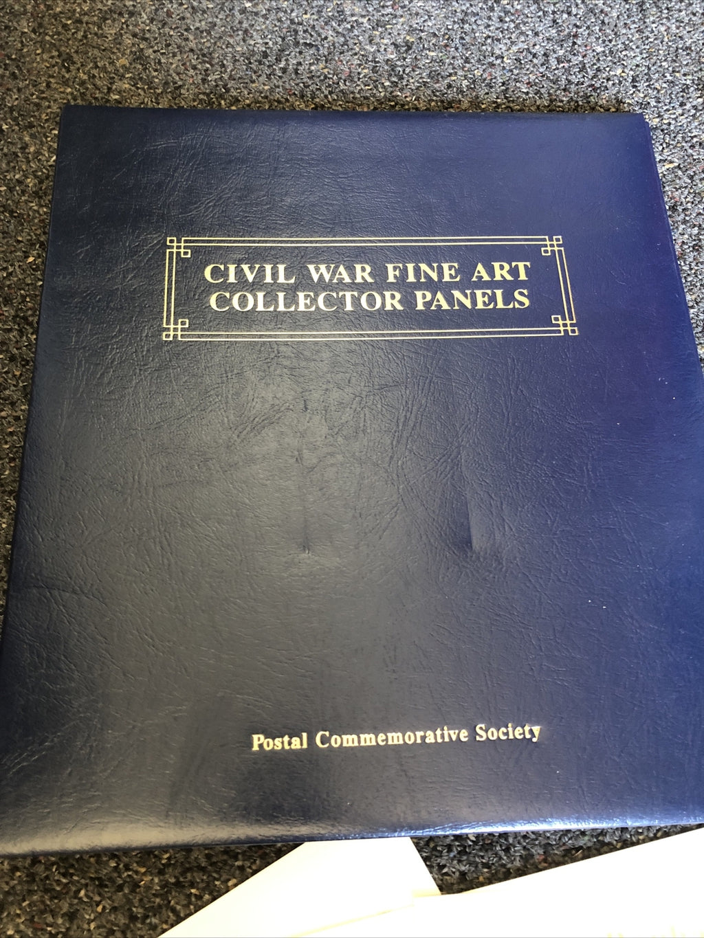 Civil War Fine Art Collector Panels With 2 Battle Flags Of The Civil War1