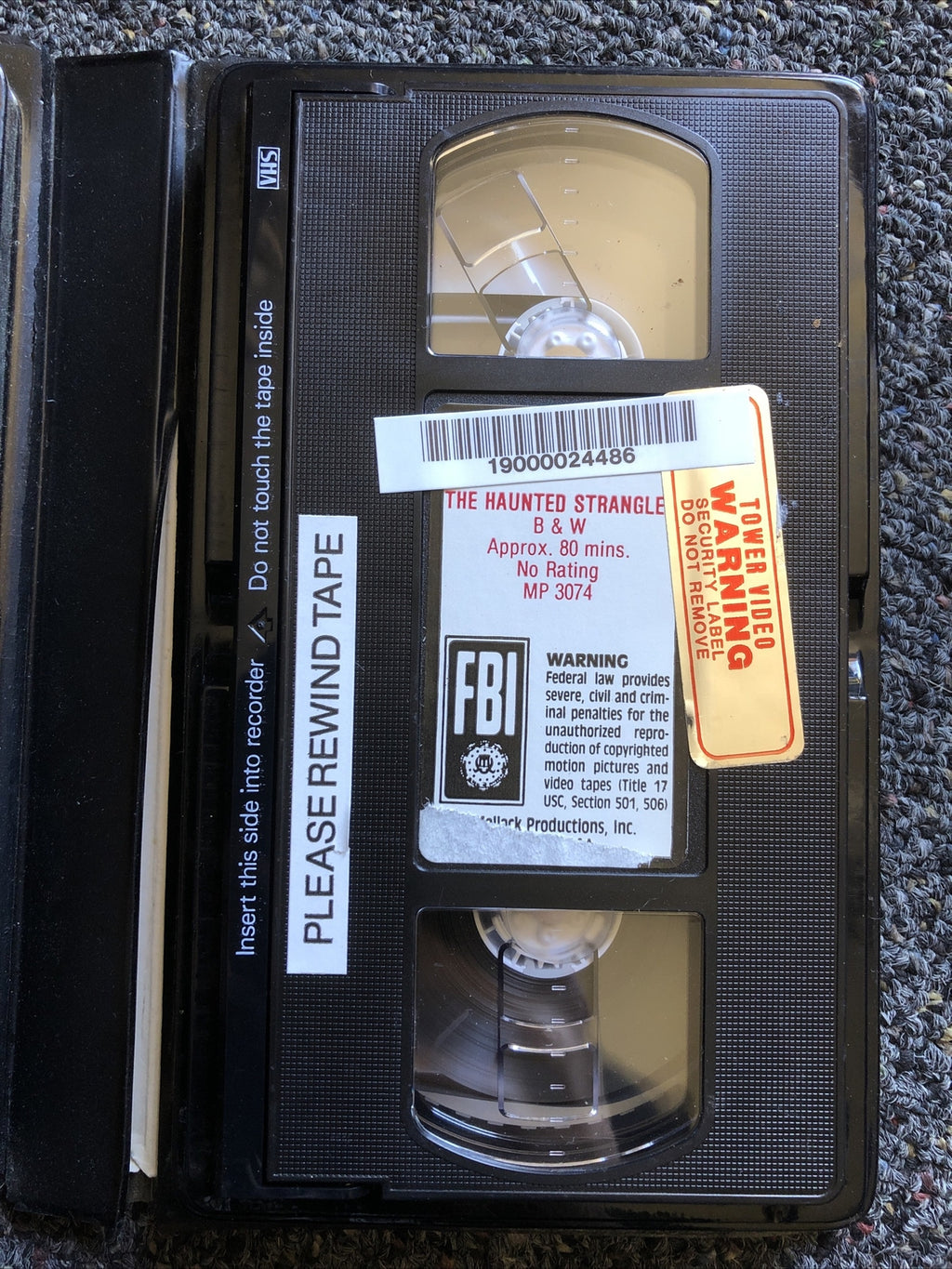 The Haunted Strangler VHS Boris Karloff Collection Horror Gore3