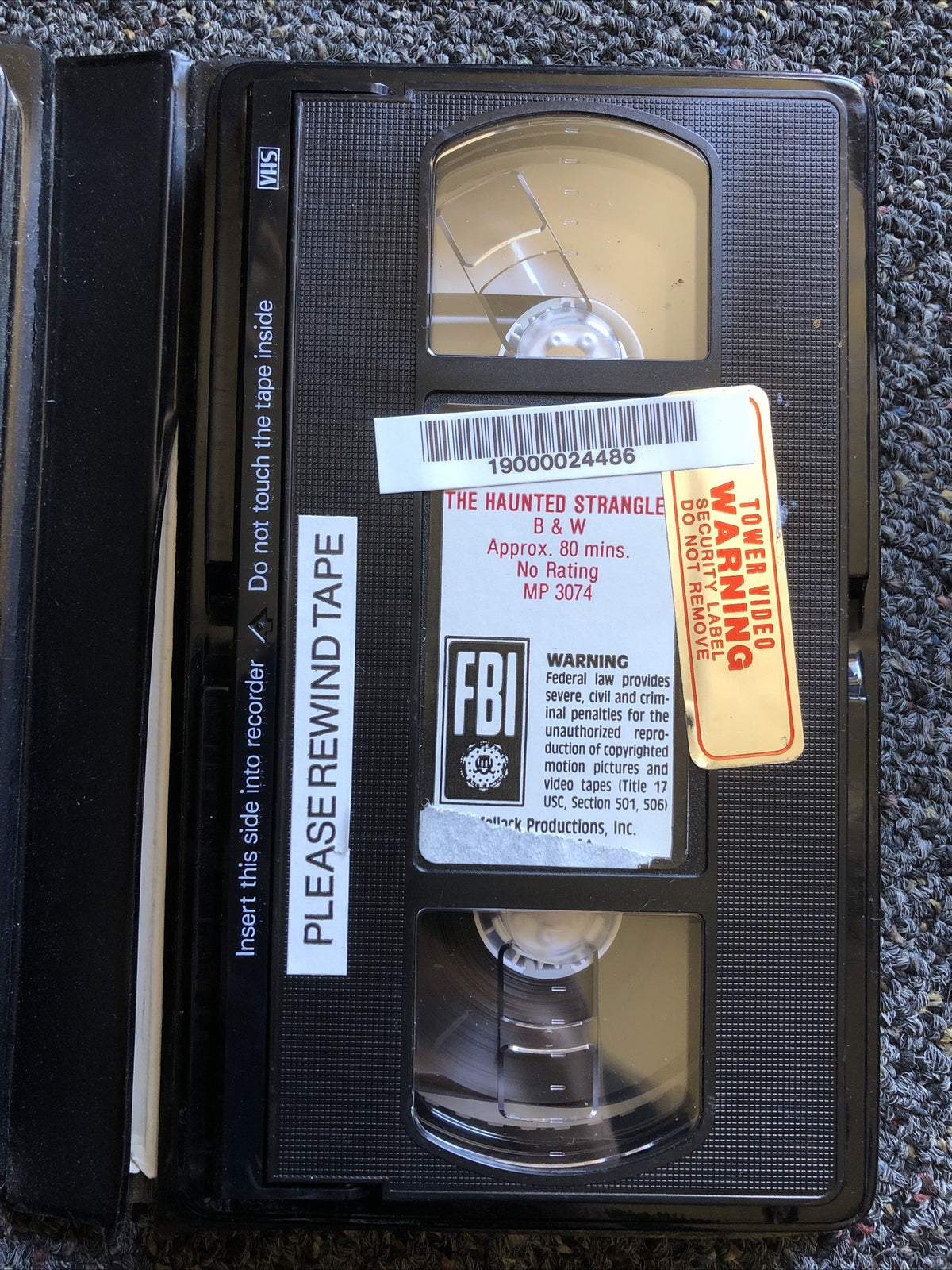 The Haunted Strangler VHS Boris Karloff Collection Horror Gore3