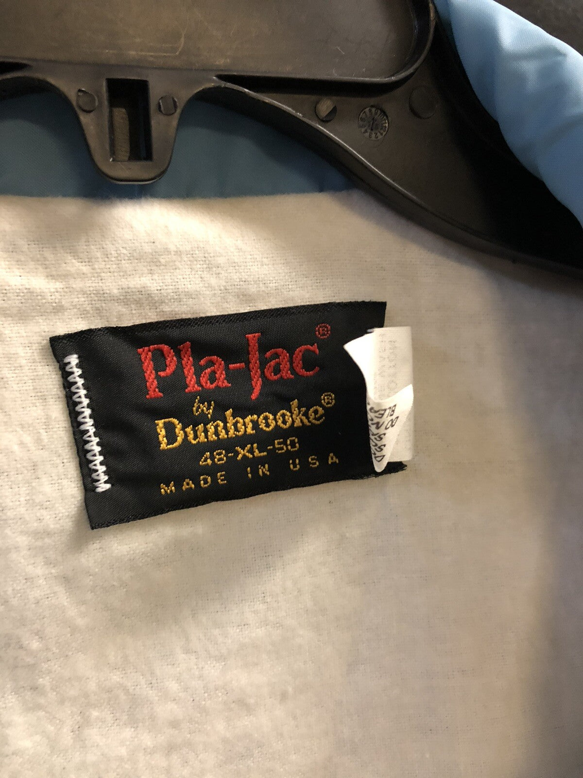 Pla-Jac Dunbrooke 1889-1989 South Dakota Windbreaker Jacket 48 XL 50 Celebrate3