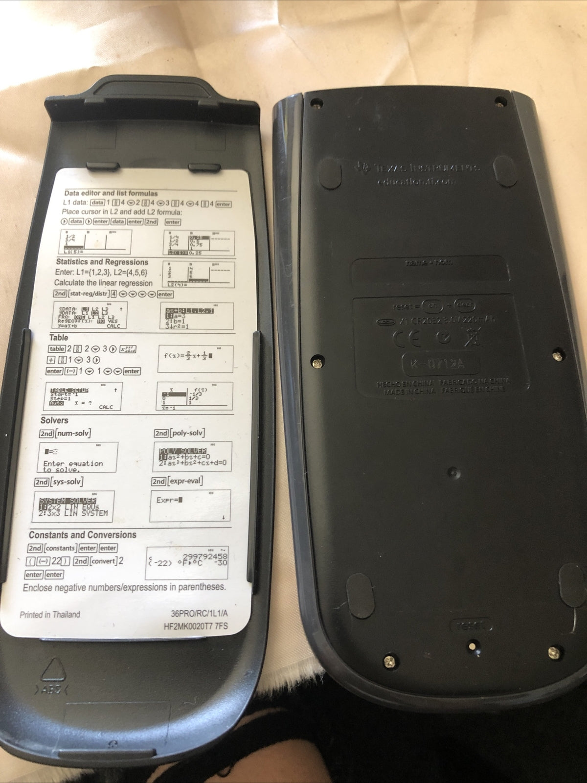 Texas Instruments TI-36X Pro Scientific3