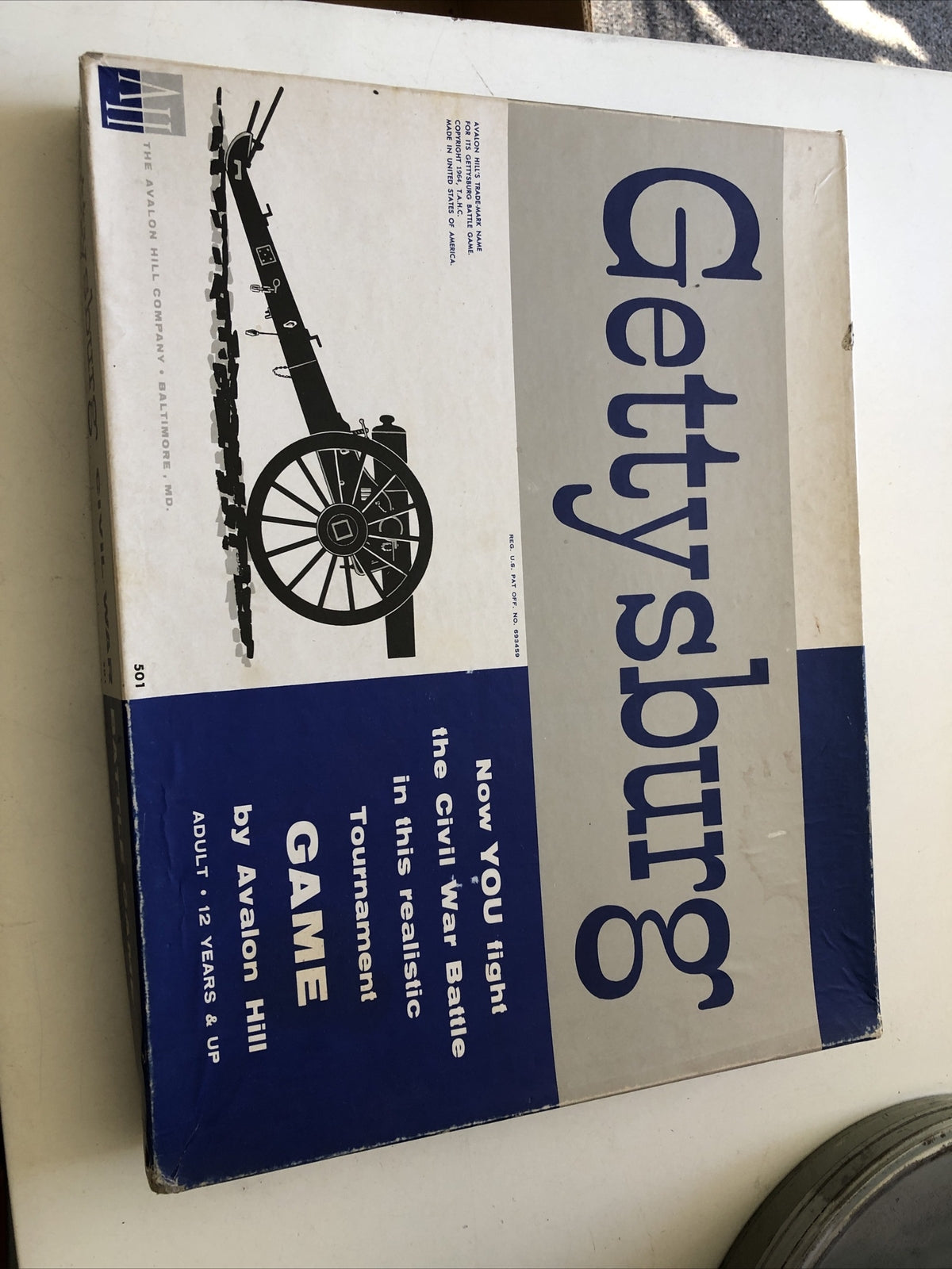 Gettysburg Board Game 1964 By Avalon Hill5