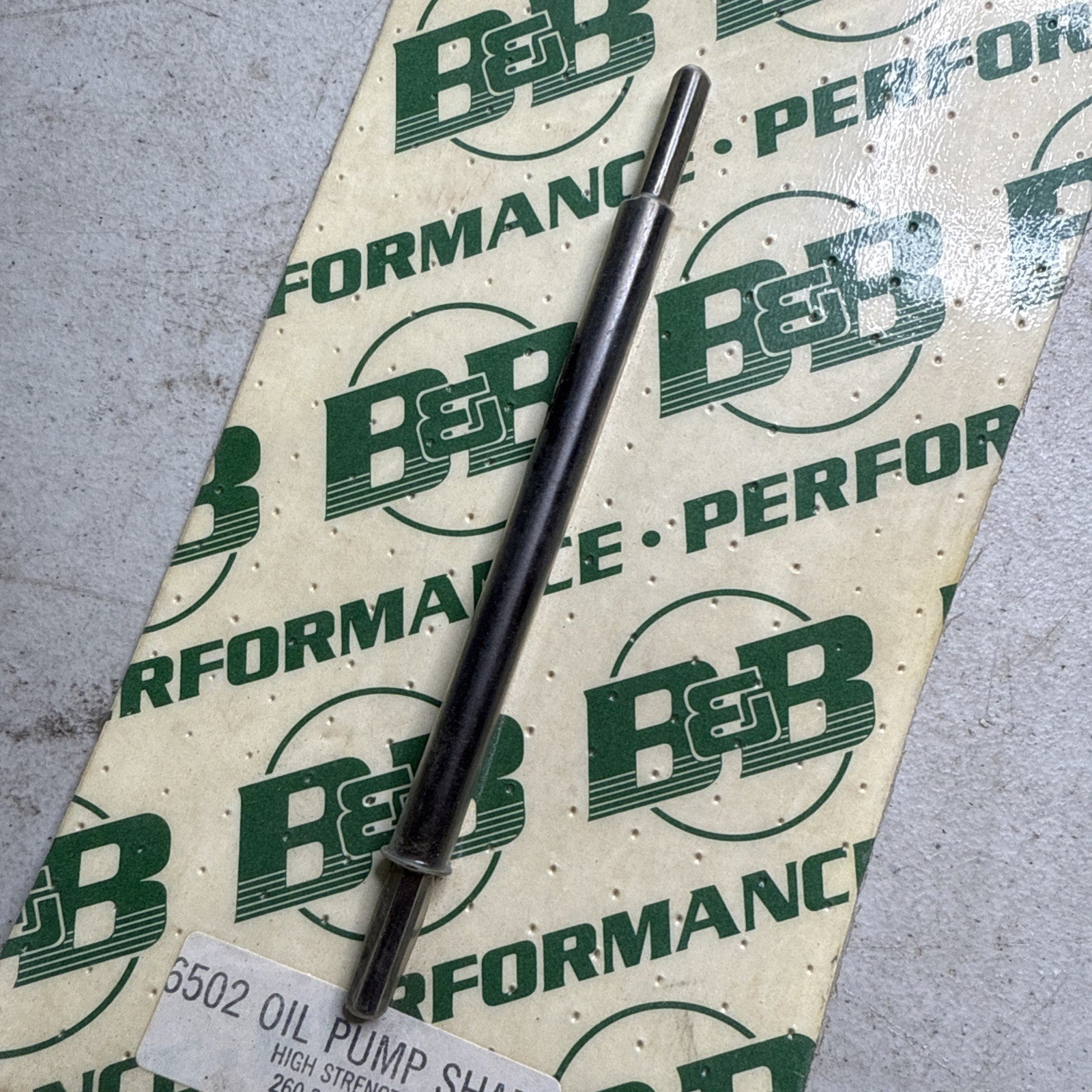 B&B Performance 6502 Oil Pump Shaft High Strength 260-302 Ford2