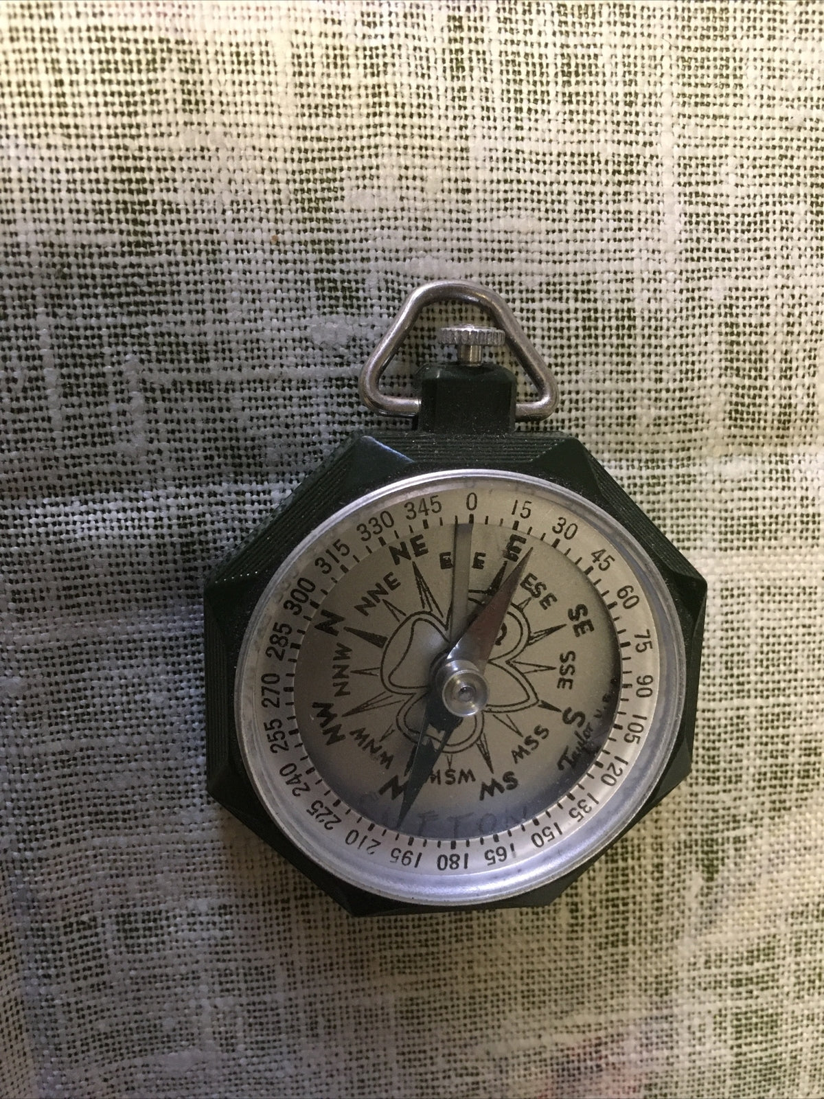 Taylor COMPASS 1936 RARE Green BAKELITE CASE1