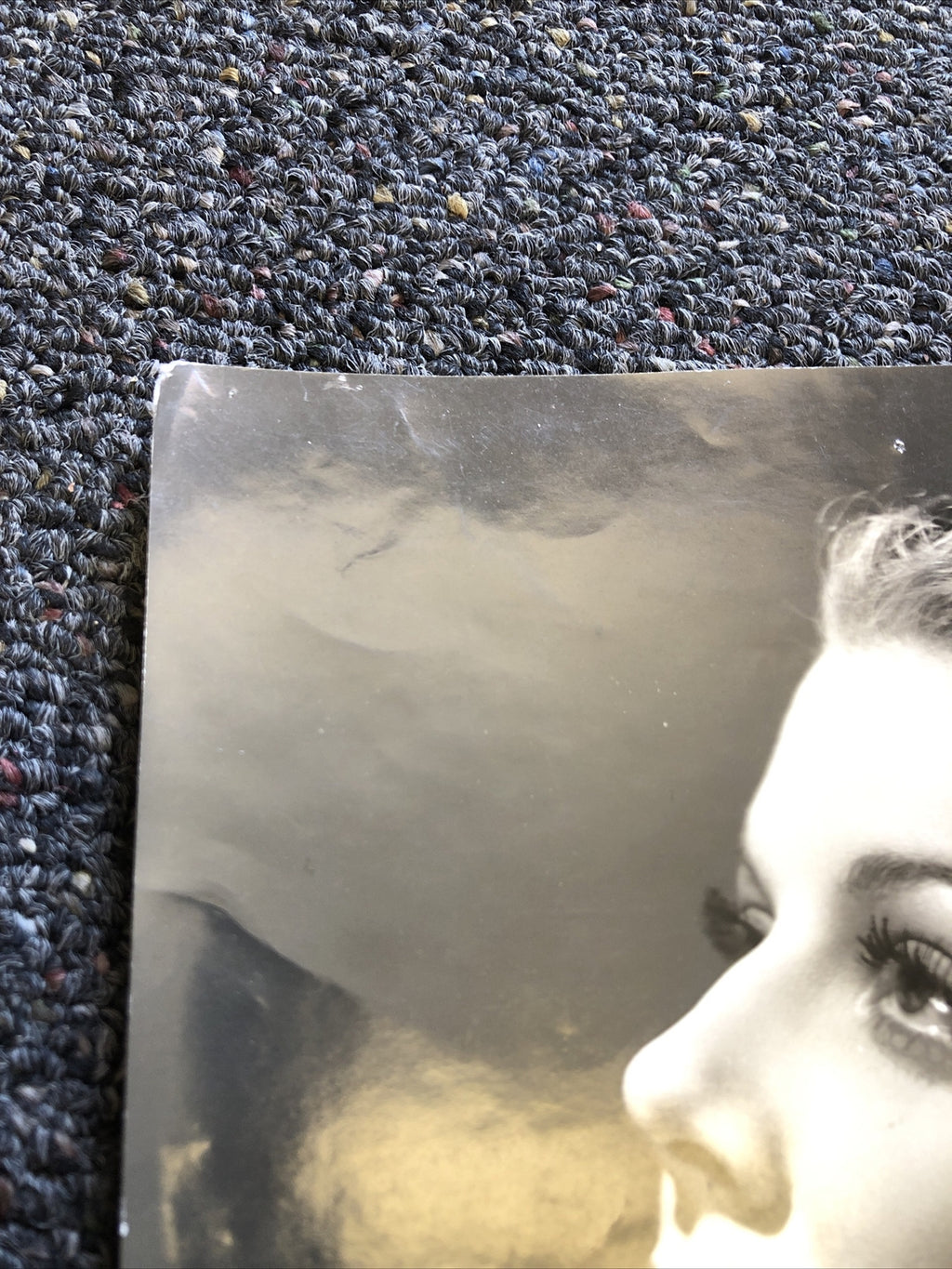 Vintage Rare Original Unpublished Photo Of ANN SHERIDAN Glamour Shot 8.5”x7”1