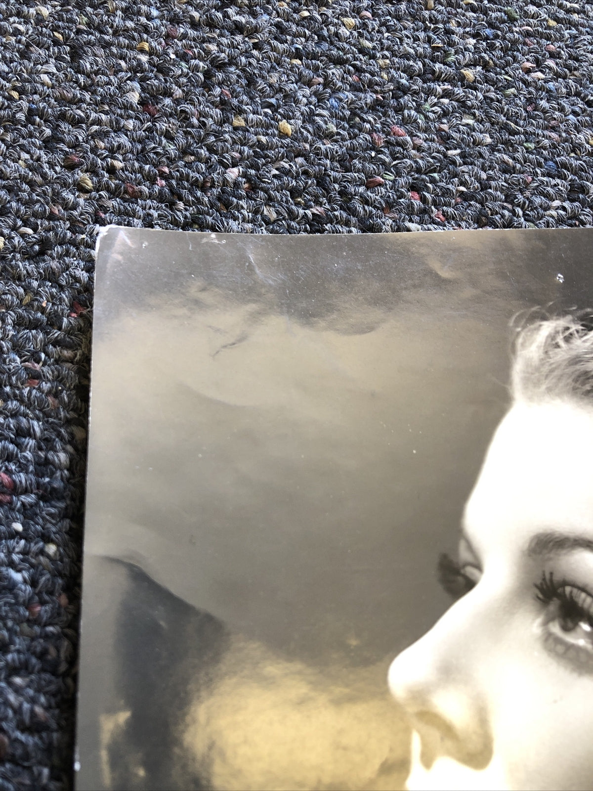 Vintage Rare Original Unpublished Photo Of ANN SHERIDAN Glamour Shot 8.5”x7”1