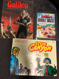 3 Diff Comics Archies DOUBLE DIGEST RARE, Steve Canyon Vol 2, Galileo Vol 70