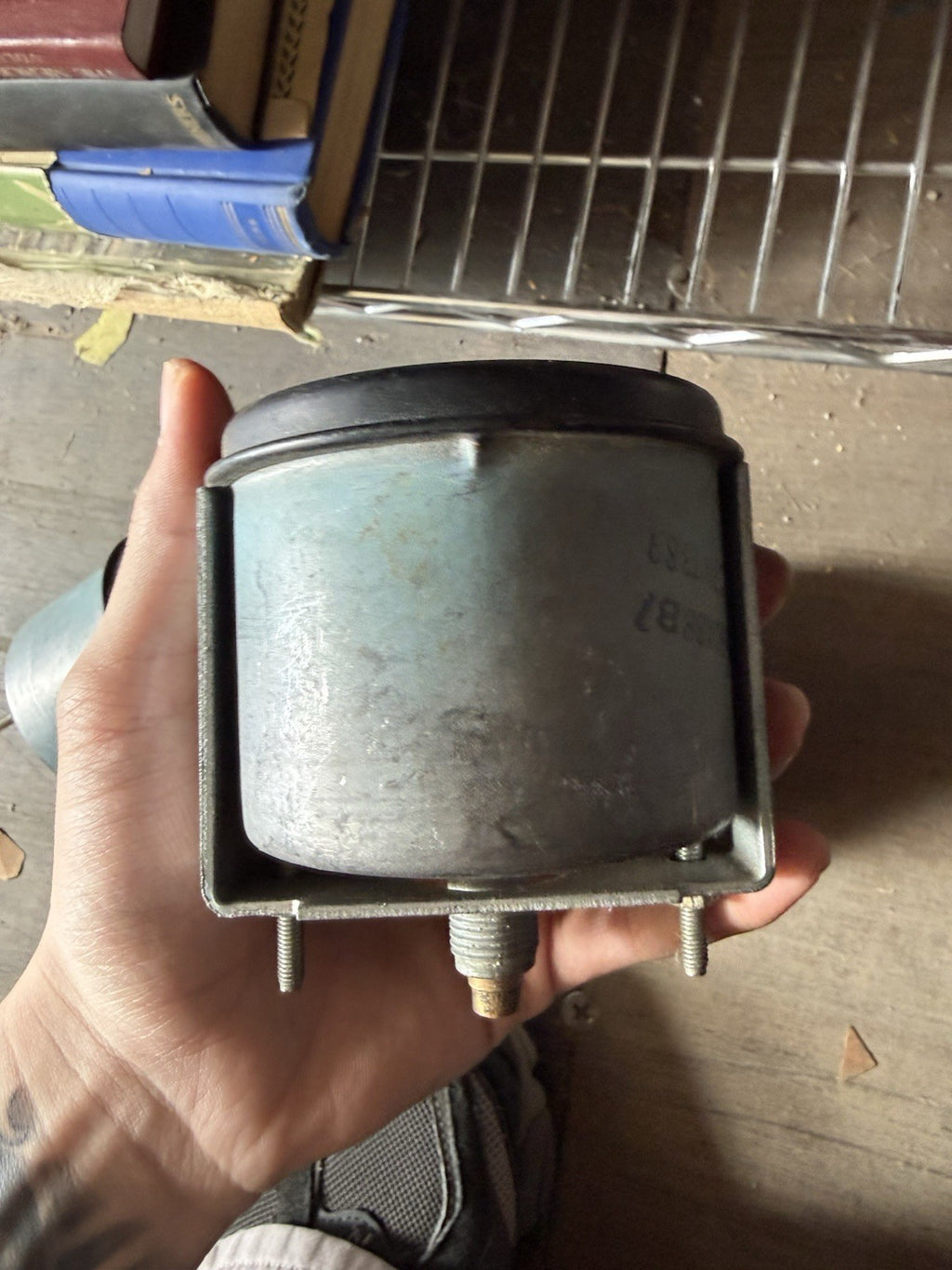 Vintage Mack Truck Mechanical Tachometer Gauge with Hour Meter 3200 RPM4
