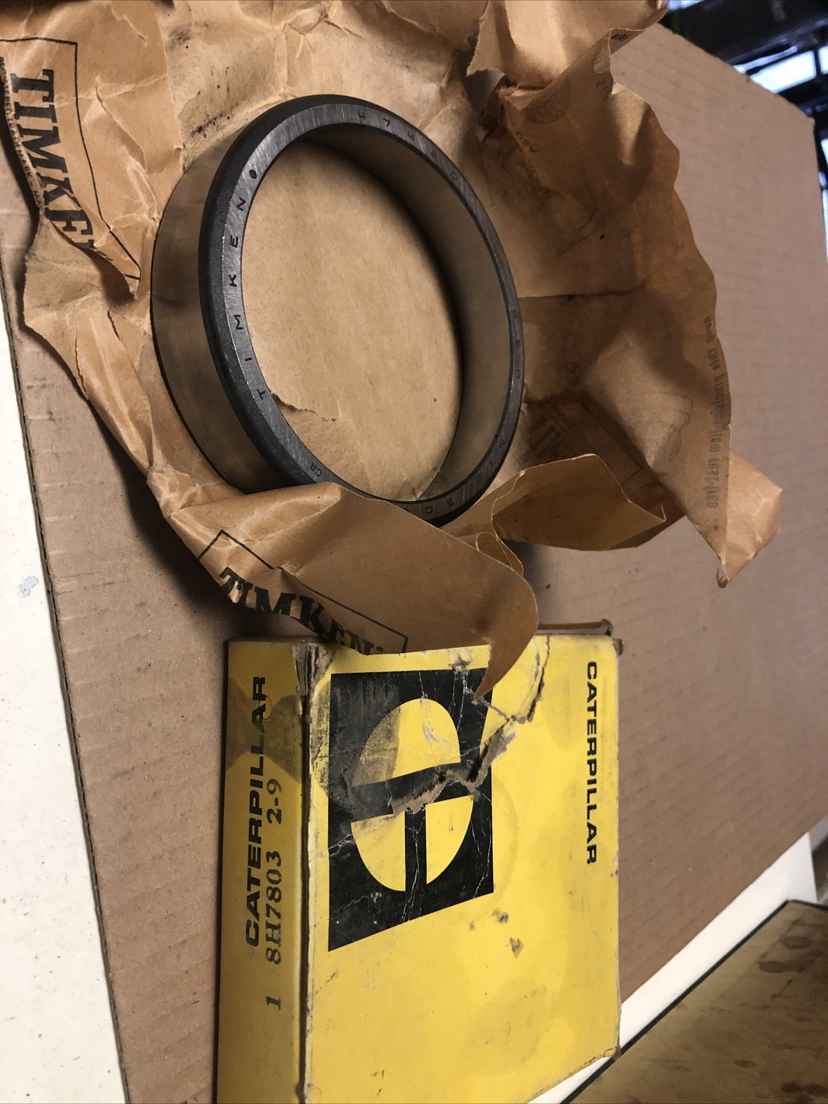 Timken Caterpillar Tapered Roller Bearing #47420 NOS 8H7803 2-9 Tractor0