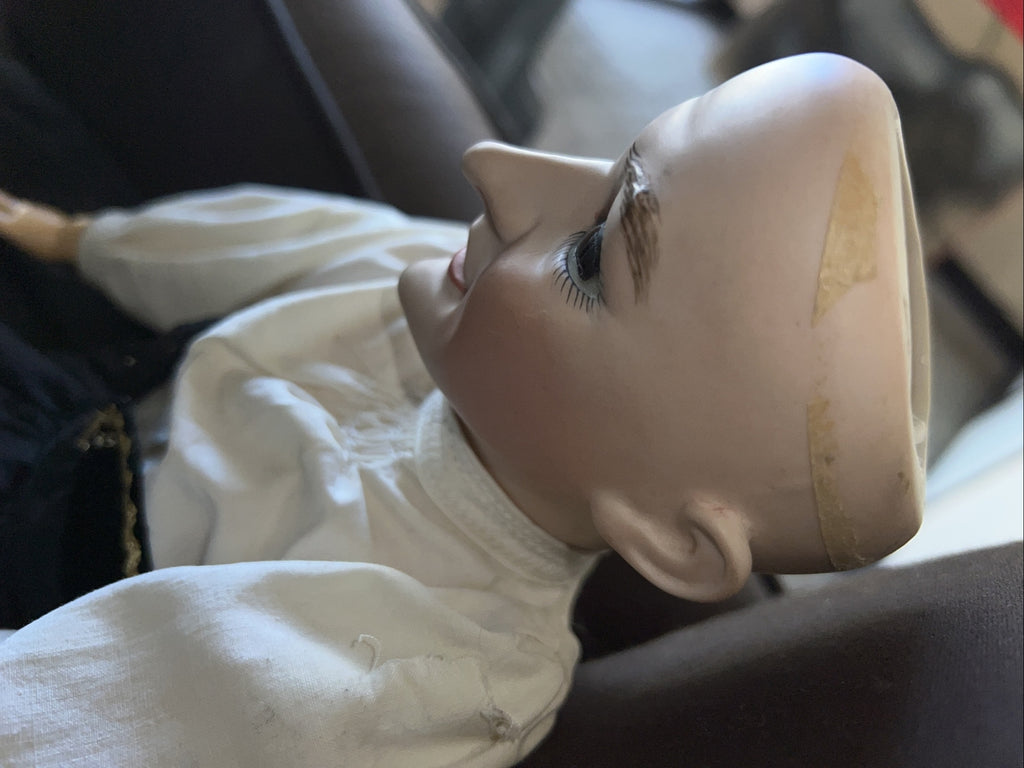 Vintage Simon Halbig S & H  1305  Repro Doll 1973 16.5”9