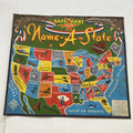 Vintage Name a State Safe Dart , Rocket Patrol Magnetic Target Game , Two Sided0