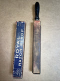 Vintage Royal Razor Strop No. 400 w/ Original Box – Barber Shaving Tool0