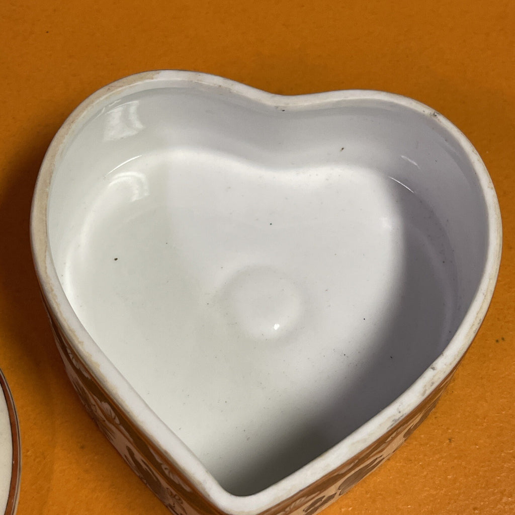Antique Qianlong 18th Mandarin Rose Porcelain Heart ️ Bowl Chinese Signed2