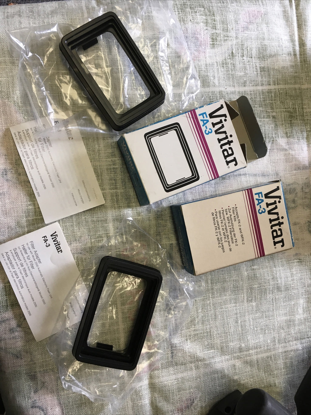 Vivitar FA-3 Filter Adapter for Vivitar 2500 Flash Lot Of 20