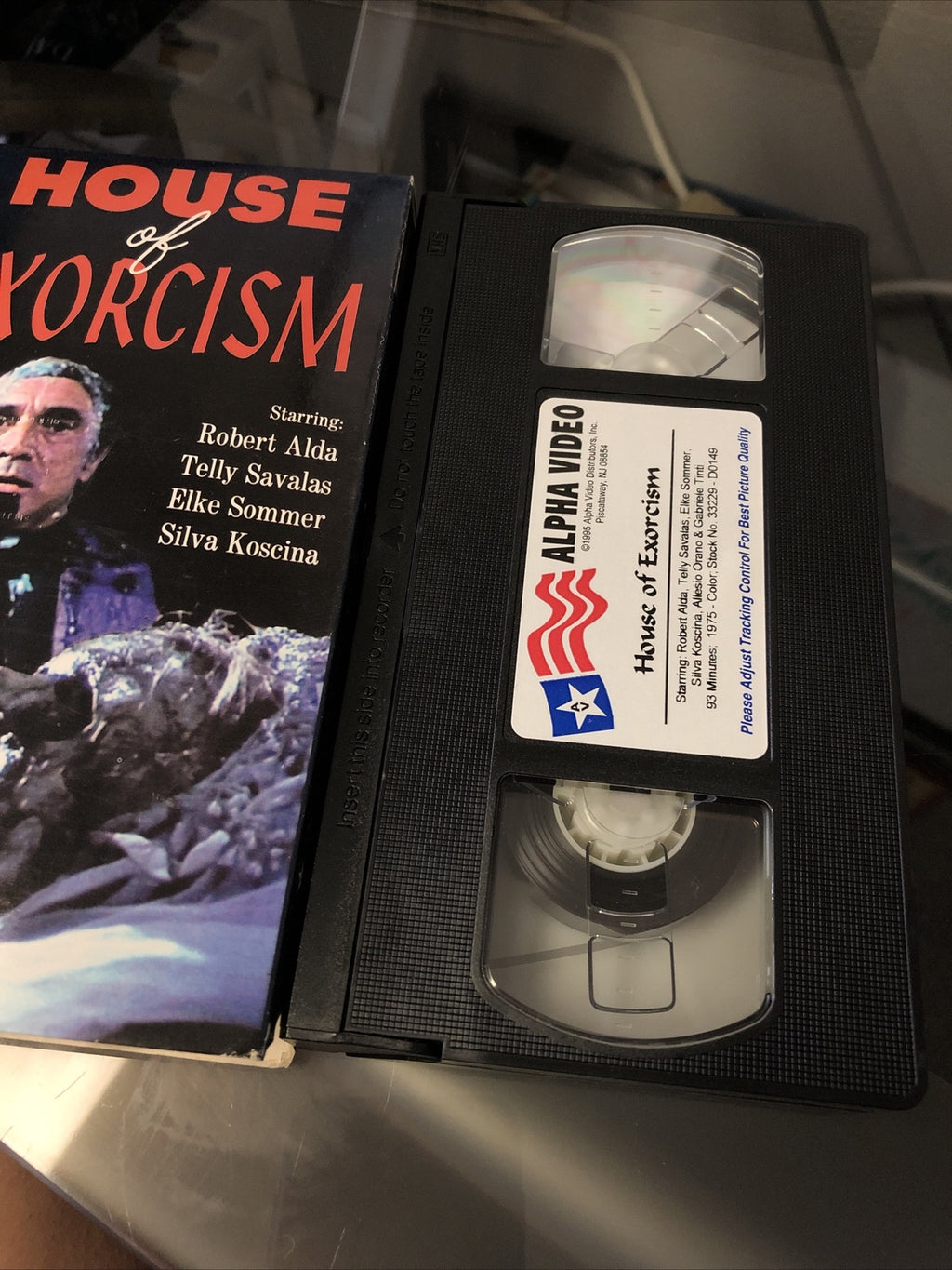 HOUSE OF EXORCISM RARE VHS TAPE 1996 SUPERNATURAL HORROR2